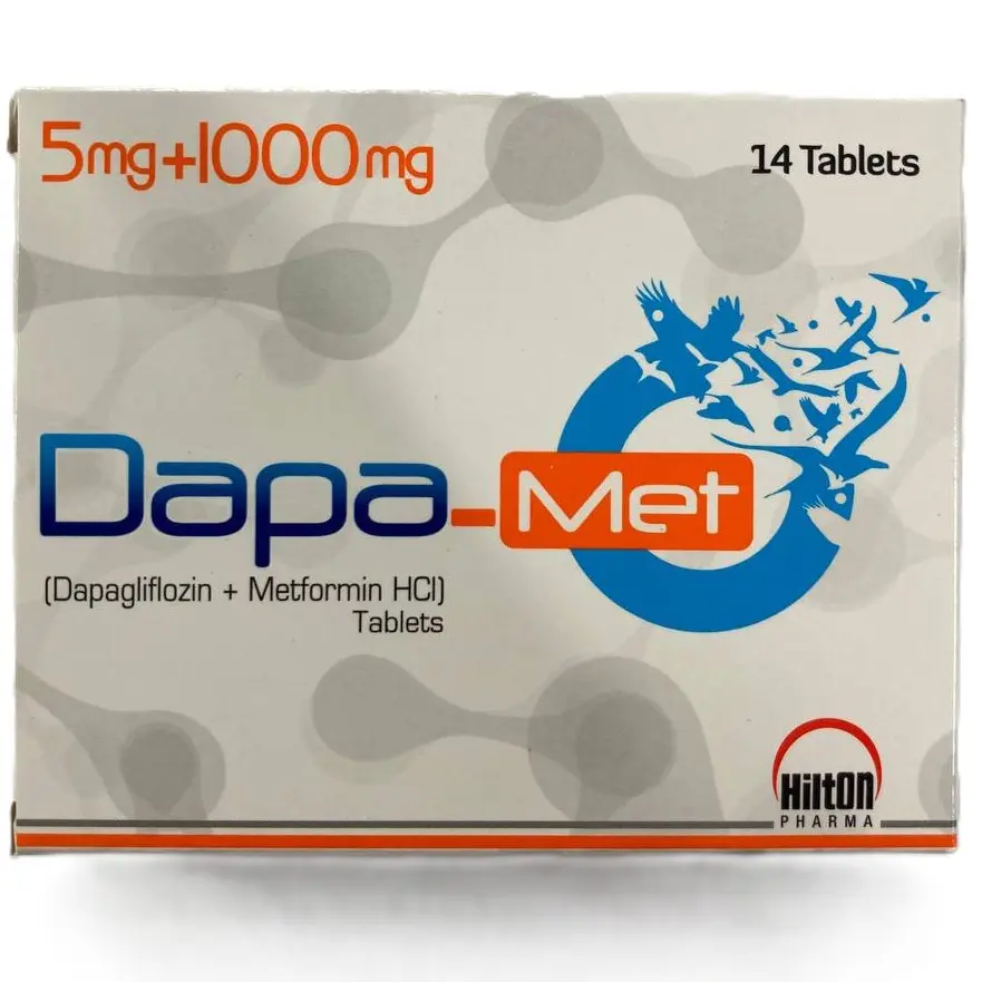 Dapa-Met 5mg+1000mg 1B*14TAB [BOX]