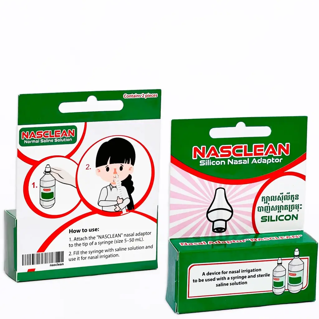 NasClean: Silicon Nasal Adapter 1B*2PCS [BOX]