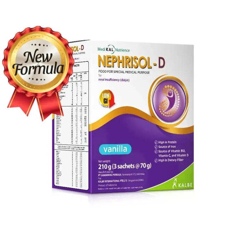 NEPHRISOL-D Vanilla 210g 1B*3SAC [BOX]